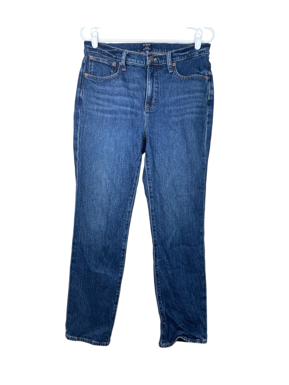 J Crew Slim Boyfriend Blue Jeans Women’s Size 29